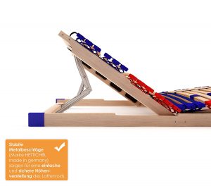 Lattenrost Federholzrahmen - SLEEP BEST 42 VARIO 3